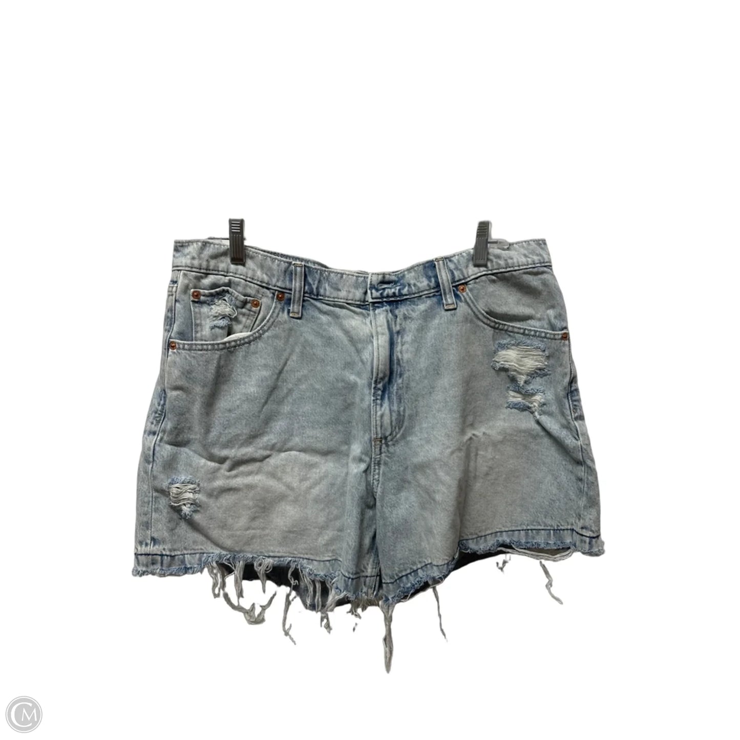 Shorts By Gap In Blue Denim, Size: 16