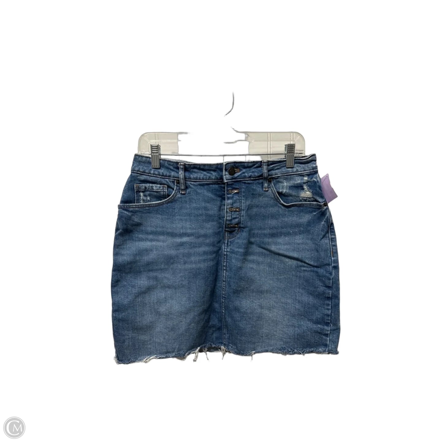 Skirt Mini & Short By Old Navy In Blue Denim, Size: 12