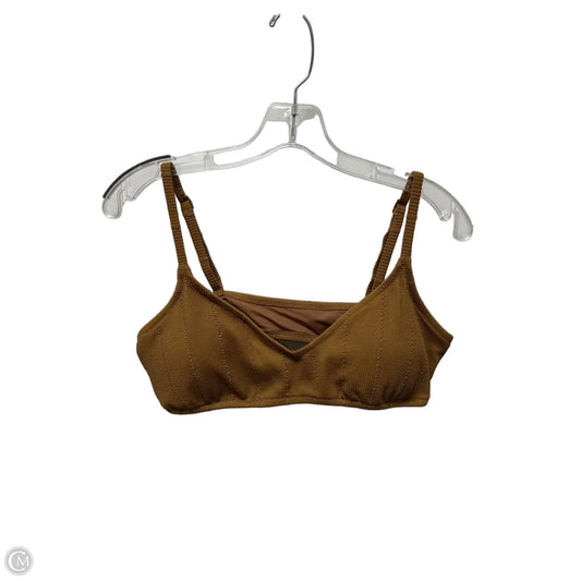Swimsuit Top By Aerie In Brown, Size: Xl