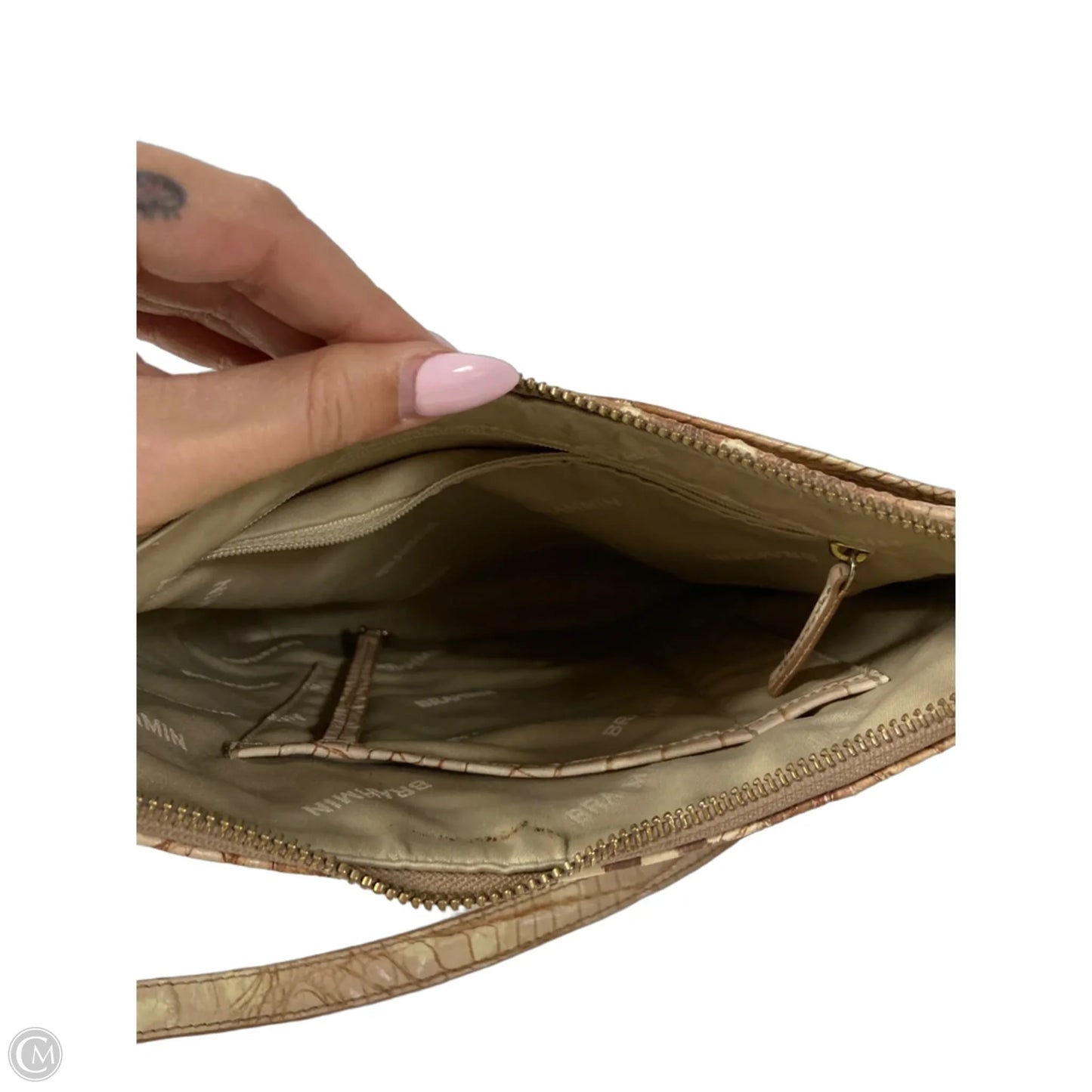 Crossbody Designer By Brahmin, Size: Medium