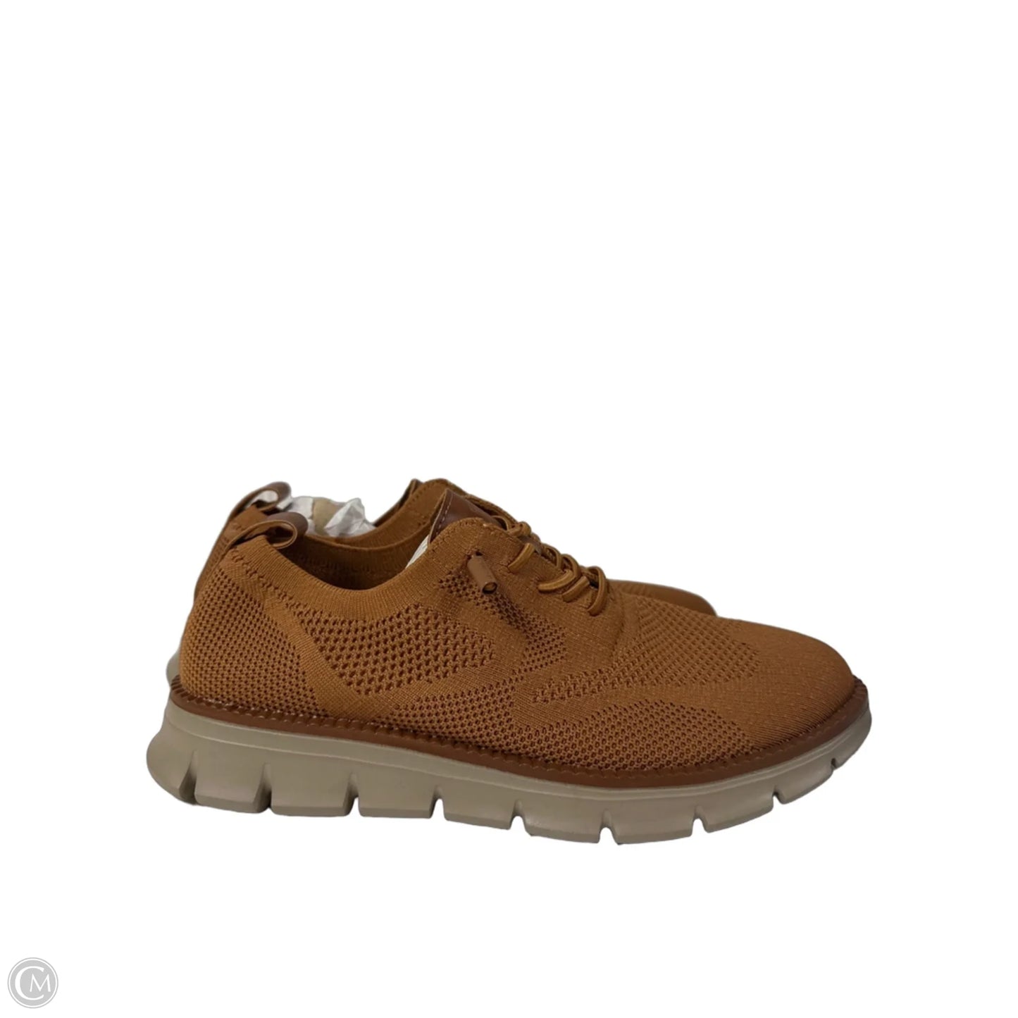 Shoes Flats By Clothes Mentor In Tan, Size: 9.5