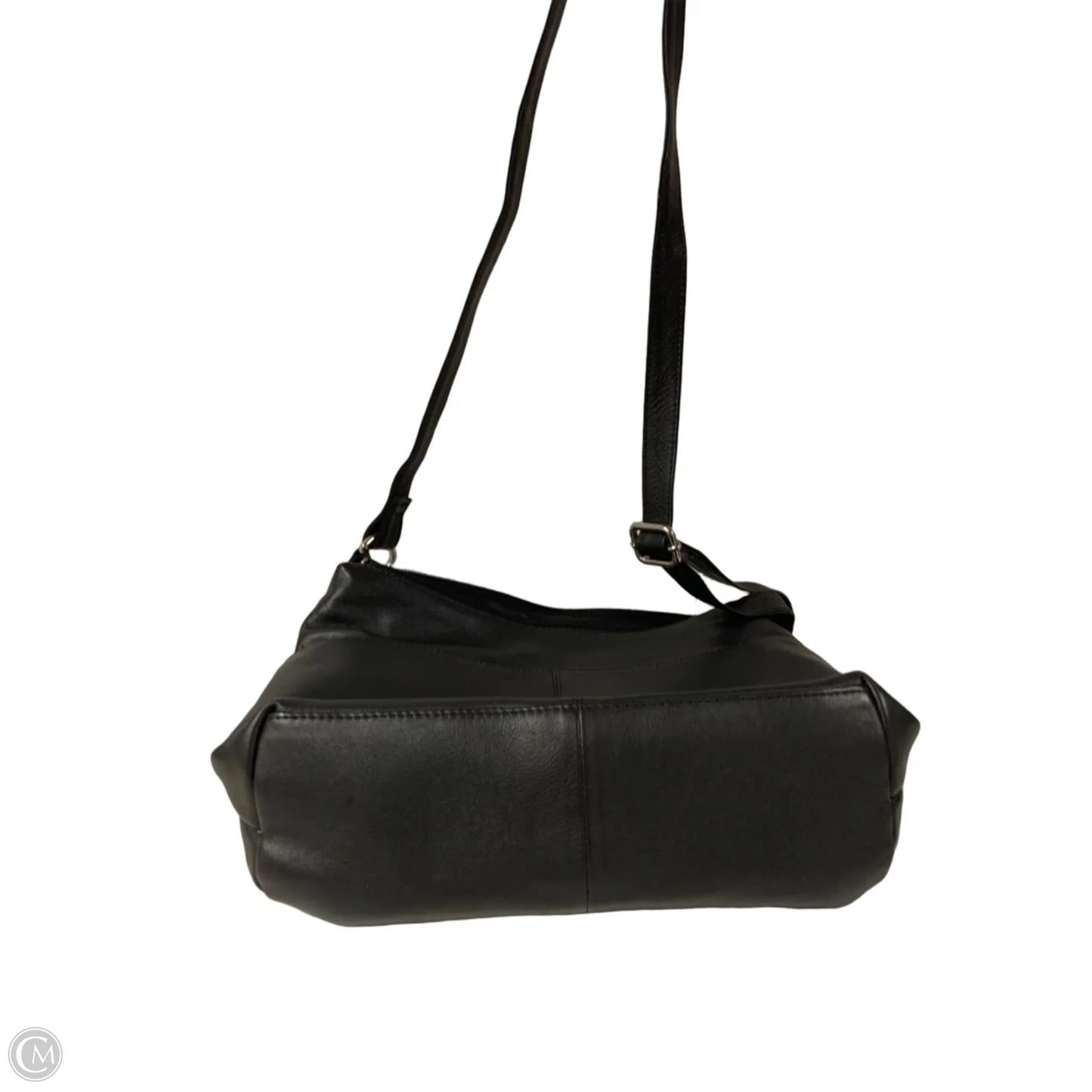 Handbag Leather By Clothes Mentor, Size: Medium