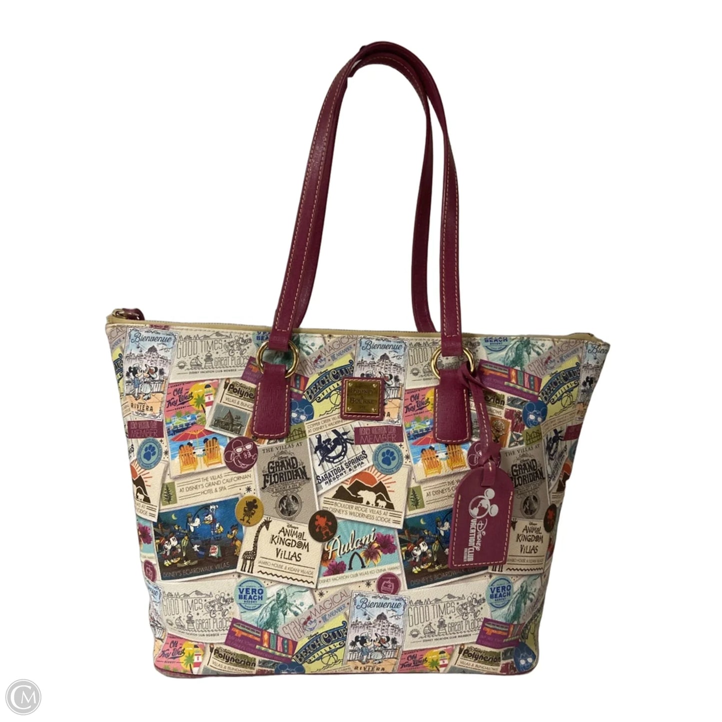Handbag Designer By Dooney And Bourke, Size: Large