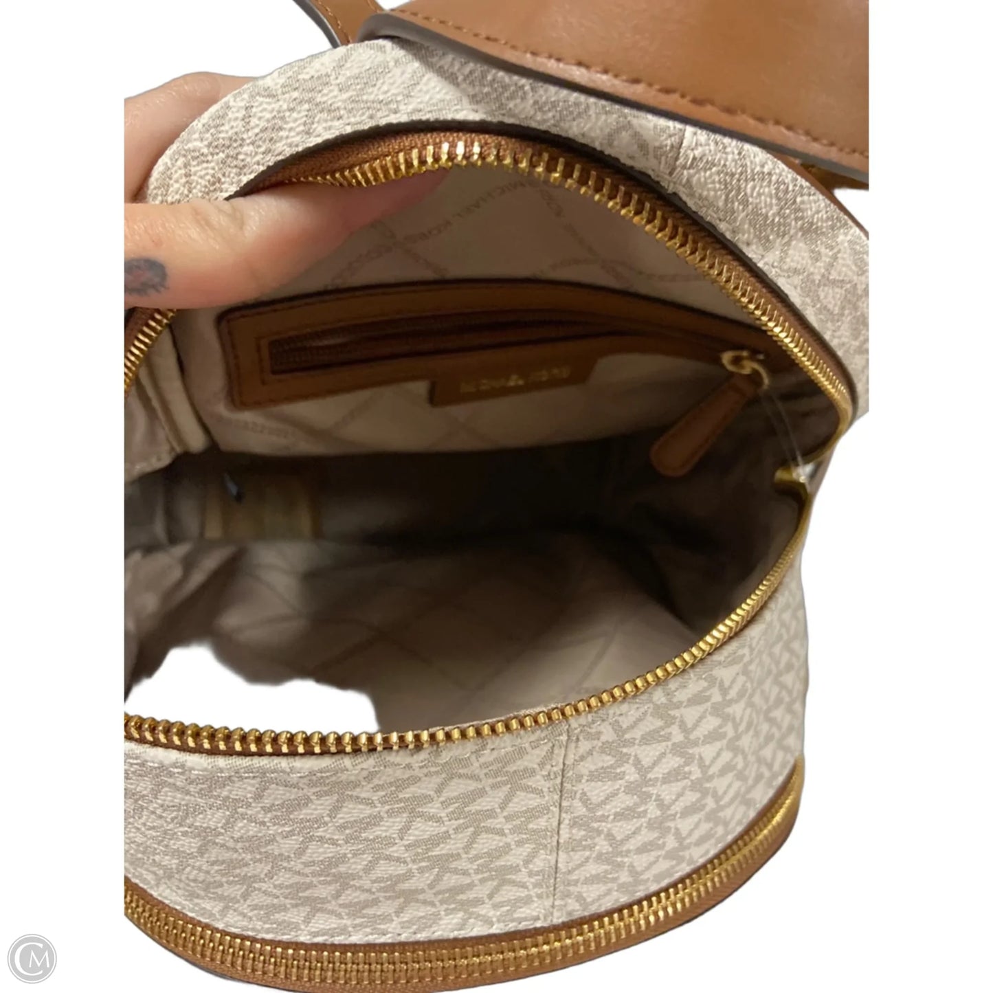 Backpack Designer By Michael Kors, Size: Medium