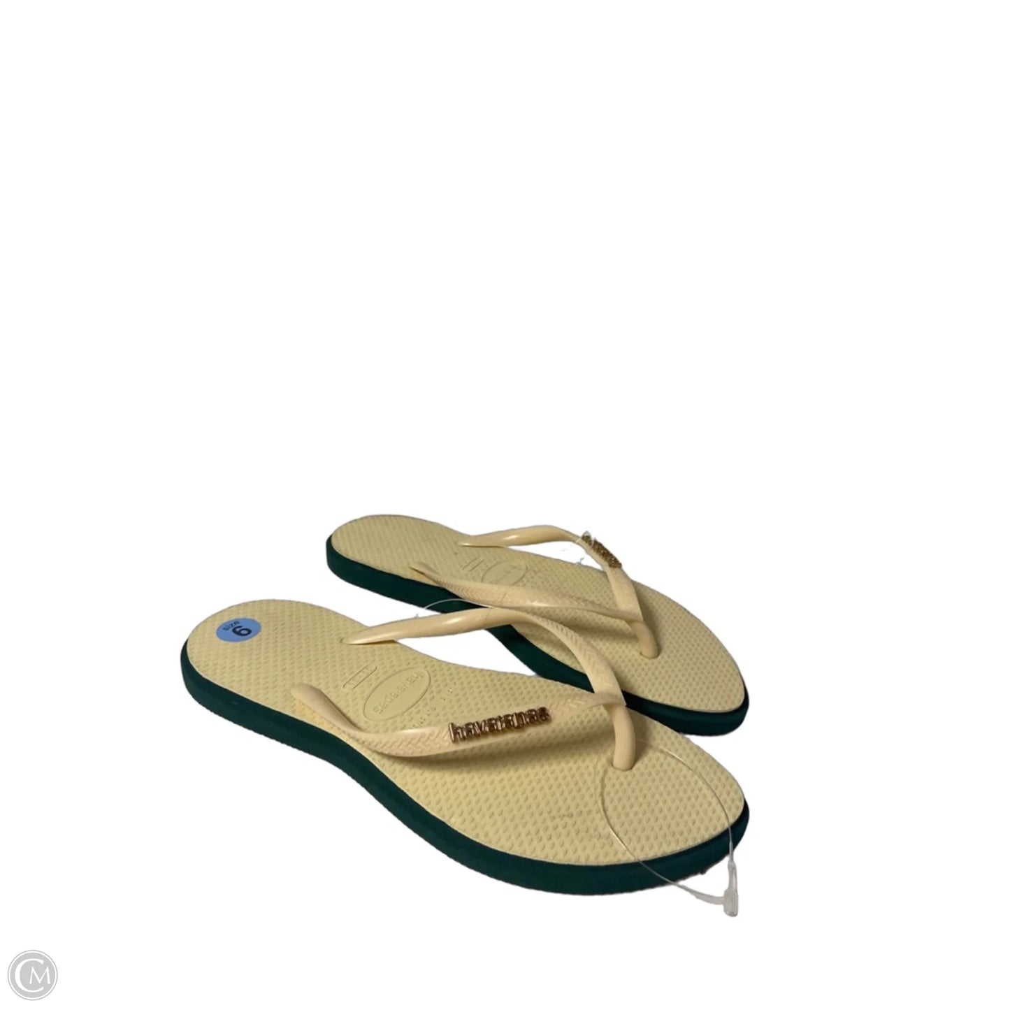 Sandals Flip Flops By Havaianas In Yellow, Size: 6
