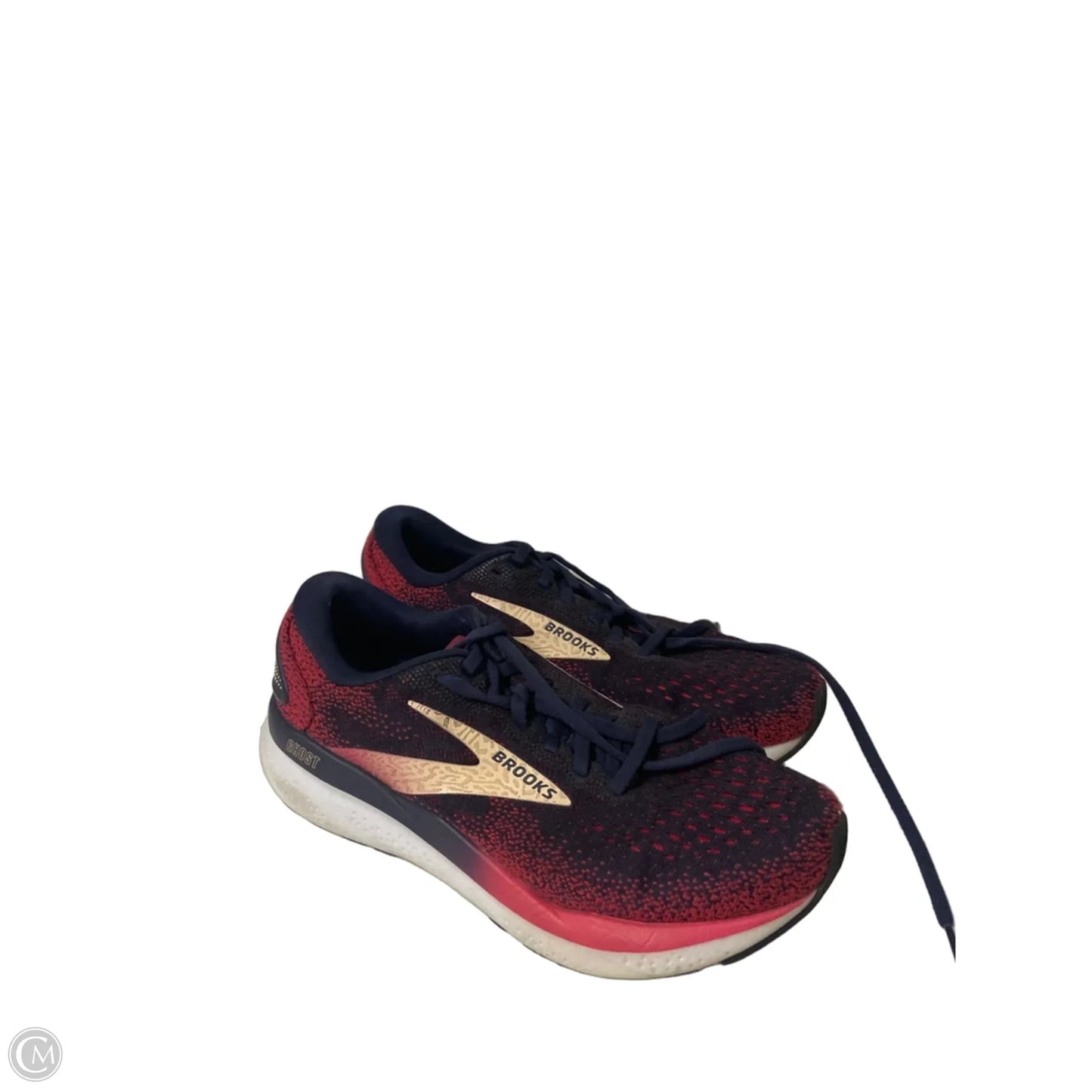 Shoes Athletic By Brooks In Blue & Pink, Size: 8.5