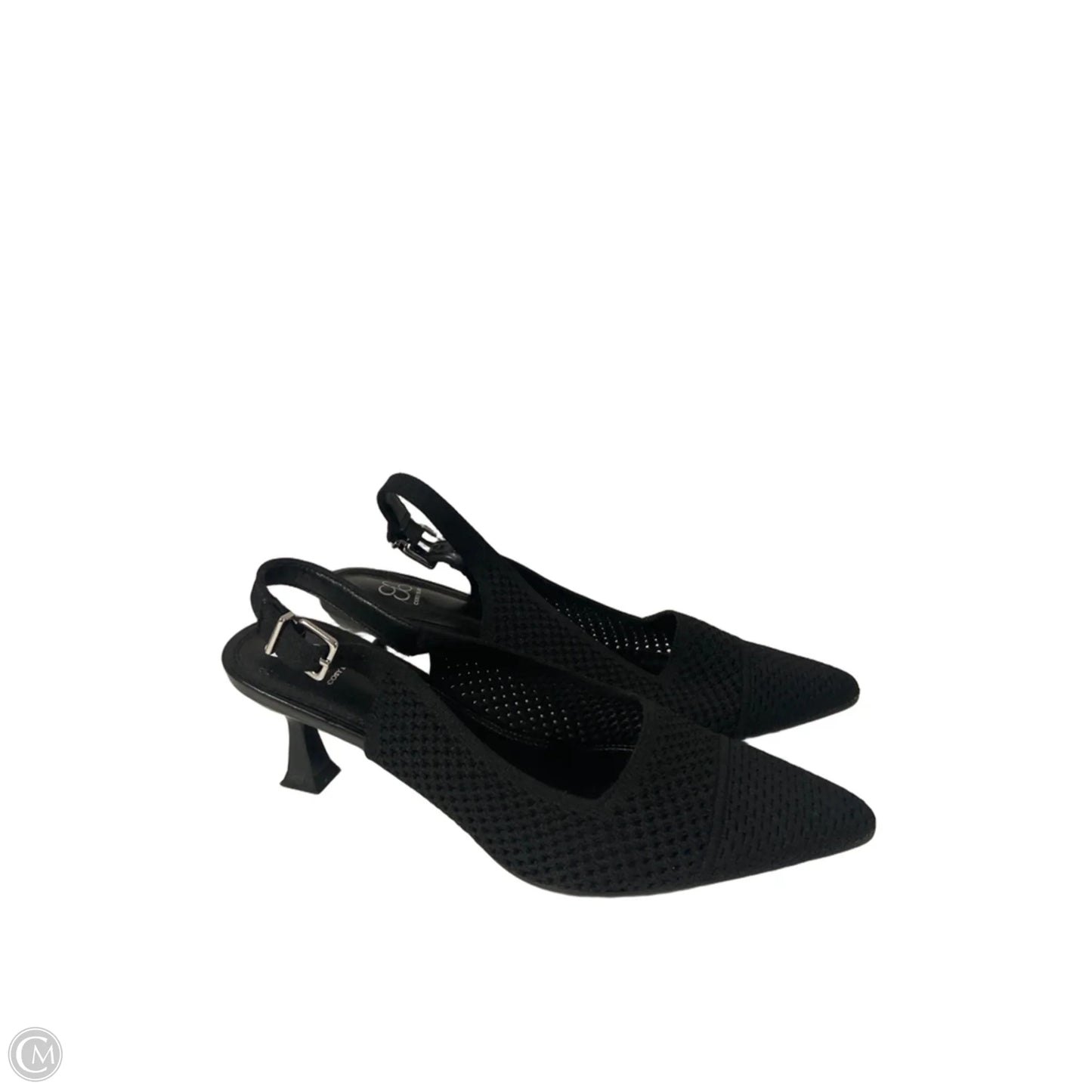 Shoes Heels Kitten By Clothes Mentor In Black, Size: 9
