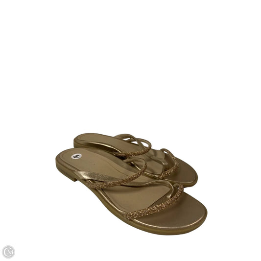 Sandals Flats By Vionic In Tan, Size: 10