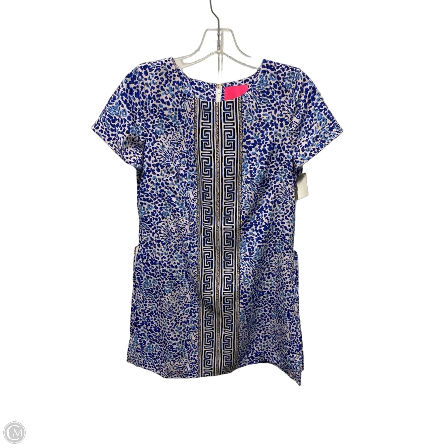 Dress Designer By Lilly Pulitzer In Blue & White, Size: S