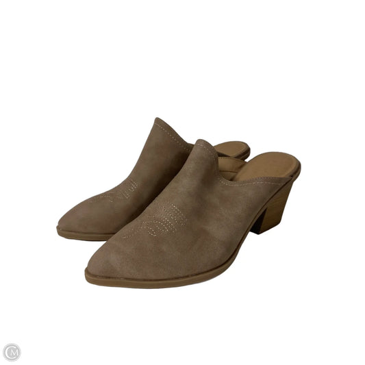 Shoes Heels Block By Lc Lauren Conrad In Beige, Size: 10