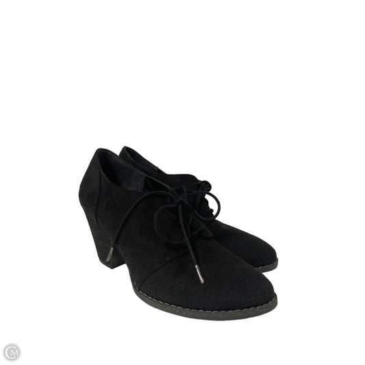 Shoes Heels Block By Dr Scholls In Black, Size: 8