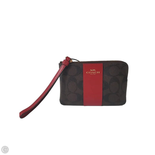 Wristlet Designer By Coach, Size: Small