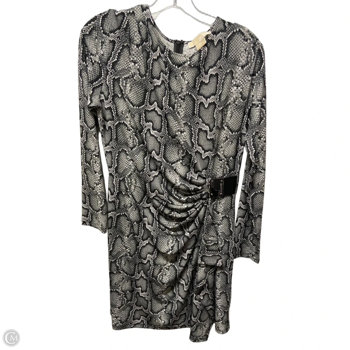 Dress Work By Michael By Michael Kors In Snakeskin Print, Size: Lp