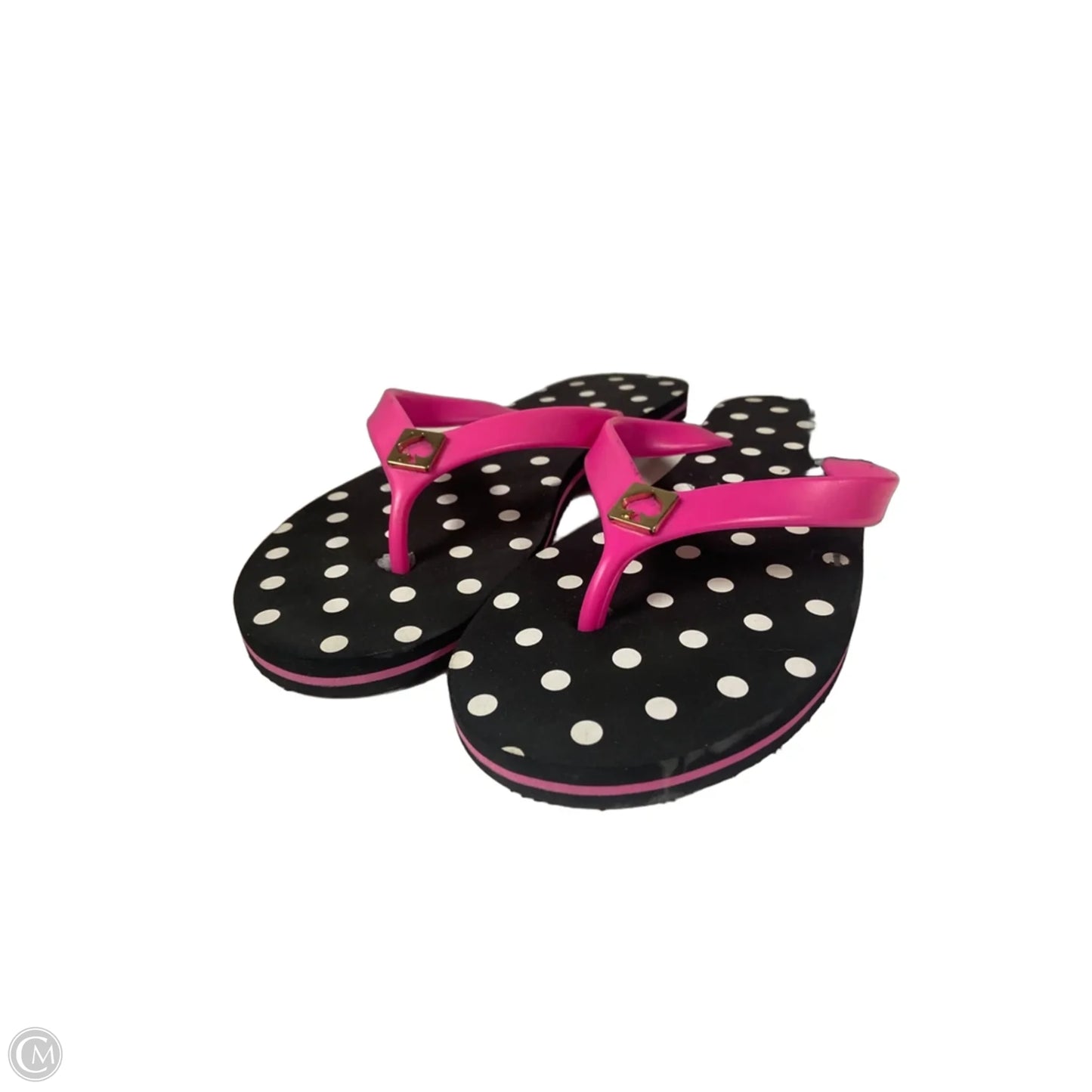 Sandals Designer By Kate Spade In Polkadot Pattern, Size: 8