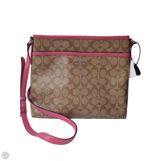 Crossbody Designer By Coach, Size: Medium