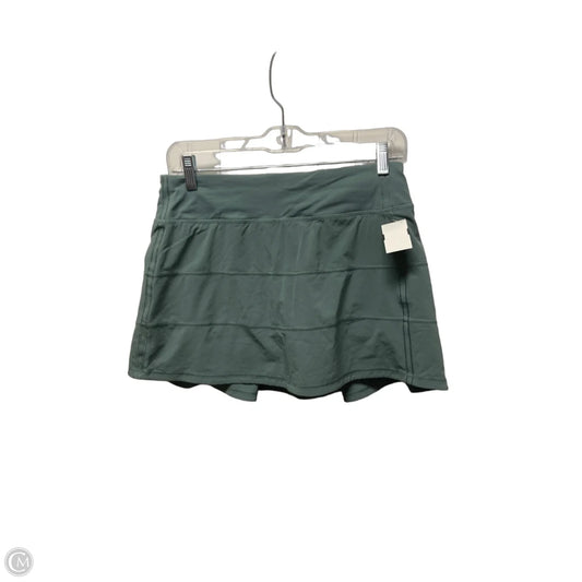 Athletic Skort By Lululemon In Green, Size: S