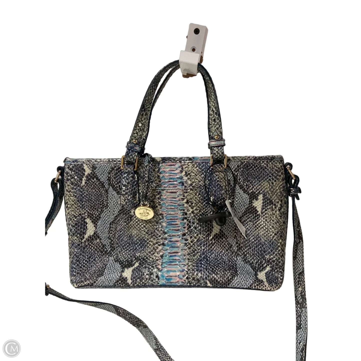 Handbag Designer By Brahmin, Size: Medium