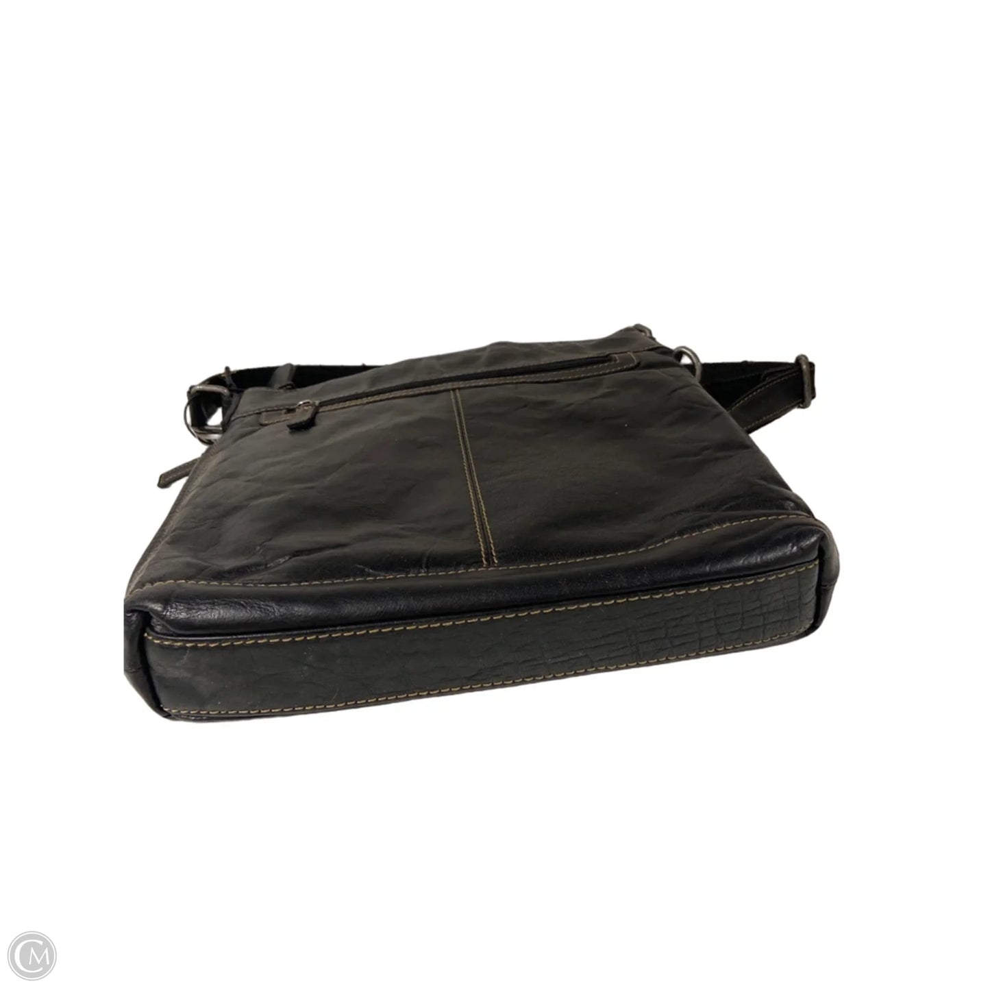 Handbag Leather By Cmc, Size: Medium