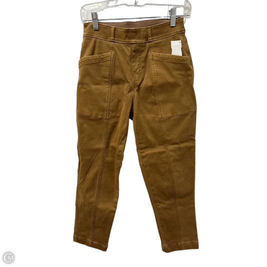 Jeans Straight By Spanx In Tan, Size: 6p