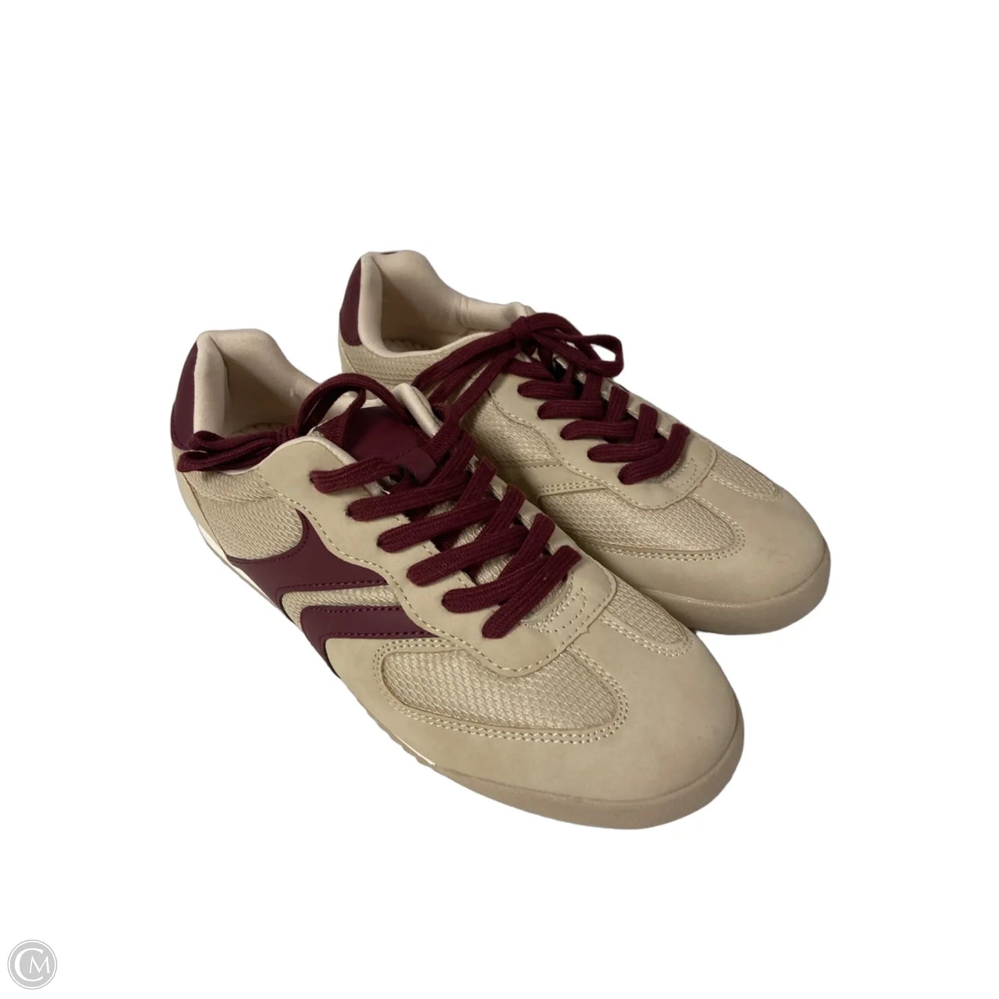 Shoes Athletic By Clothes Mentor In Maroon, Size: 7.5