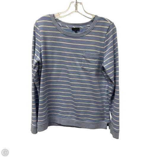 Top Long Sleeve By Talbots In Striped Pattern, Size: S