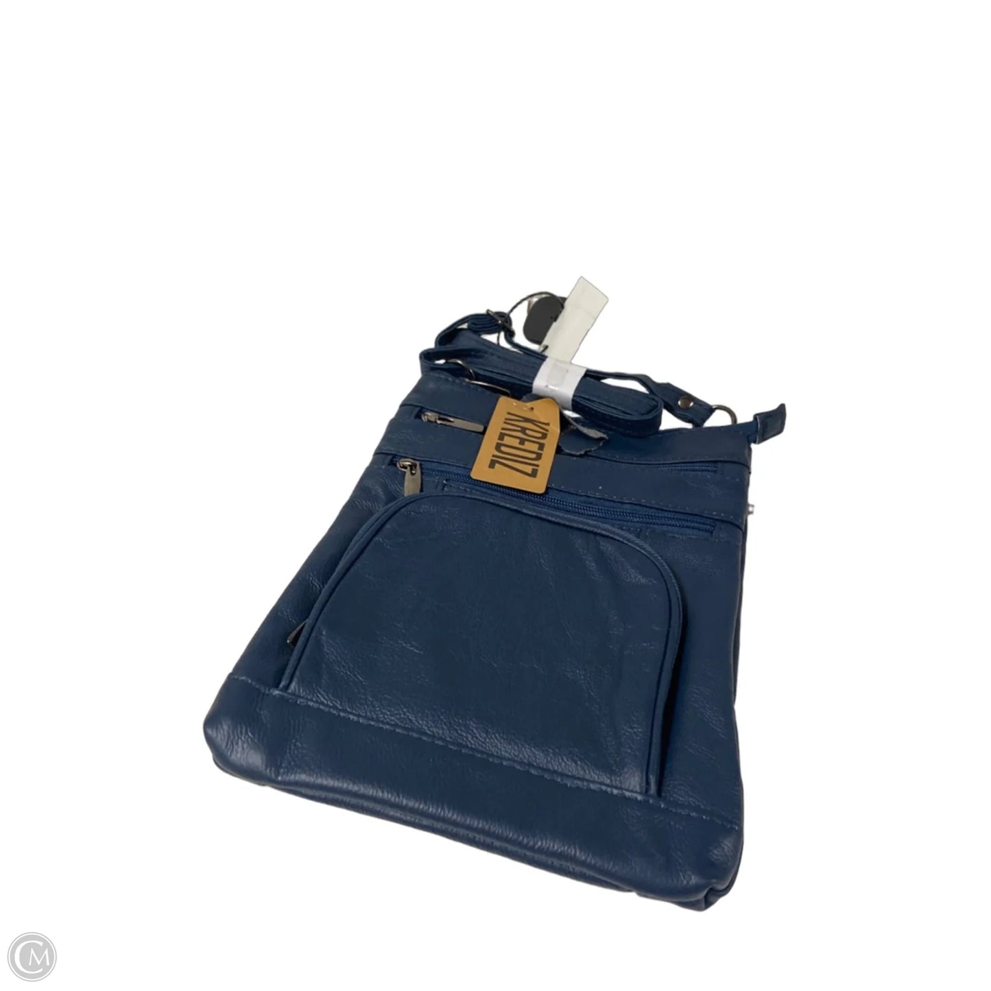 Crossbody Leather By Clothes Mentor, Size: Medium