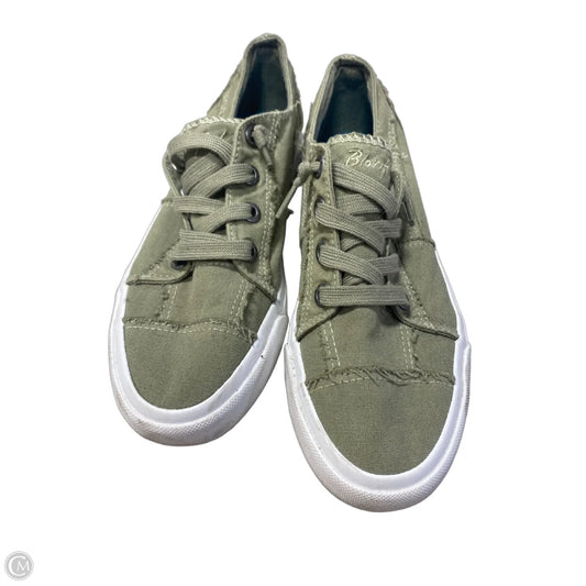 Shoes Flats By Blowfish In Green, Size: 8