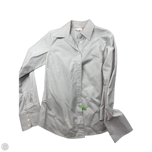 Top Long Sleeve Basic By J. Crew In Grey, Size: S