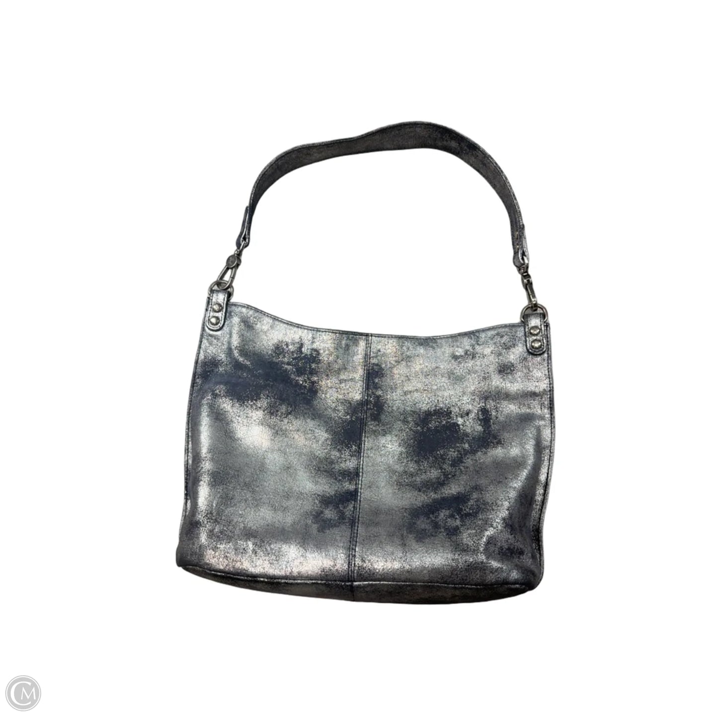 Handbag Leather By Hobo Intl, Size: Medium