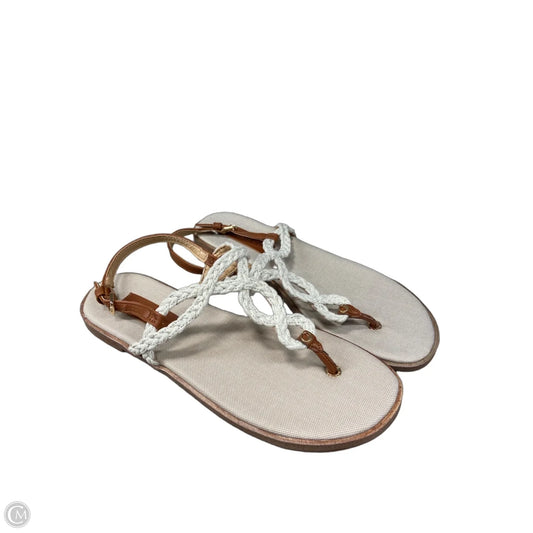 Sandals Flats By Nautica In Beige, Size: 10