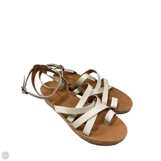 Sandals Flats By Lucky Brand In Beige, Size: 9.5