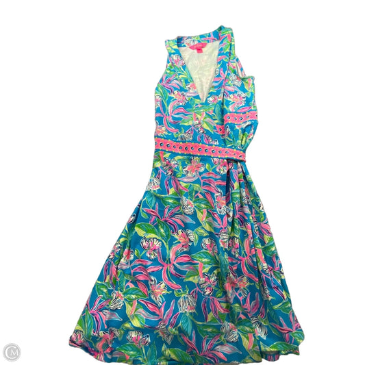 Dress Designer By Lilly Pulitzer In Blue, Size: M