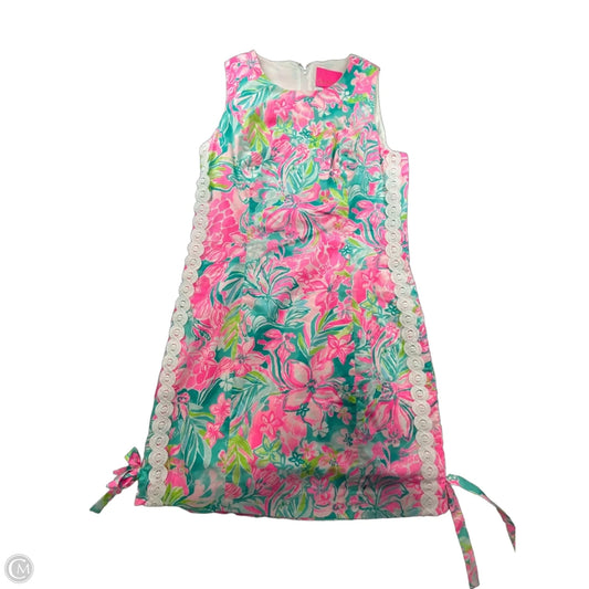 Dress Designer By Lilly Pulitzer In Blue & Pink, Size: S