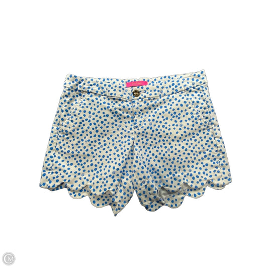 Shorts Designer By Lilly Pulitzer In Blue & White, Size: 6