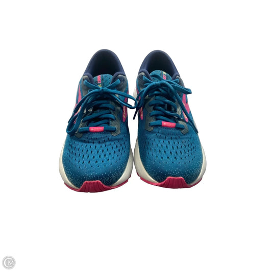 Shoes Athletic By Brooks In Blue, Size: 9
