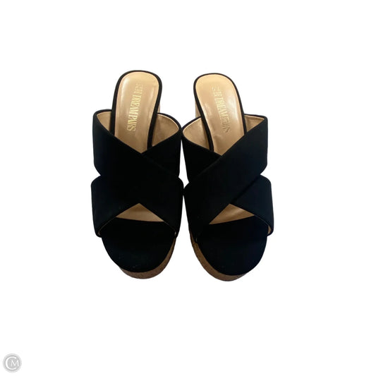 Sandals Heels Block By Dream Pairs In Black, Size: 7.5