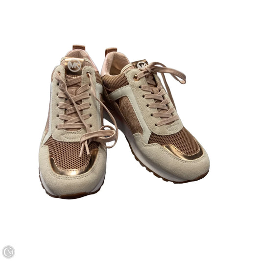 Shoes Designer By Michael Kors In Pink, Size: 6