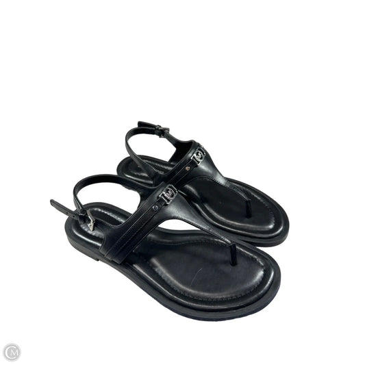 Sandals Designer By Michael Kors In Black, Size: 7