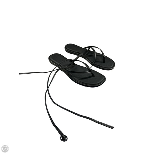 Sandals Flats By Reef In Black, Size: 8