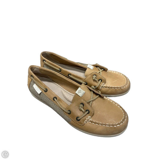 Shoes Flats By Sperry In Tan, Size: 7.5