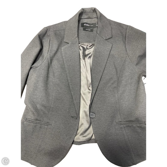 Blazer By Torrid In Grey, Size: 1x