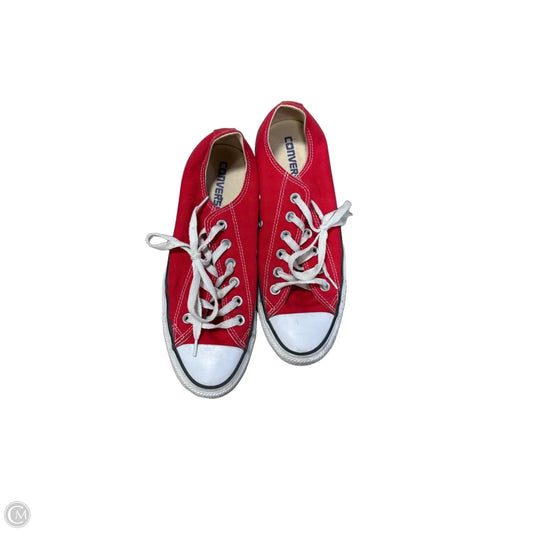 Shoes Flats By Converse In Red, Size: 8