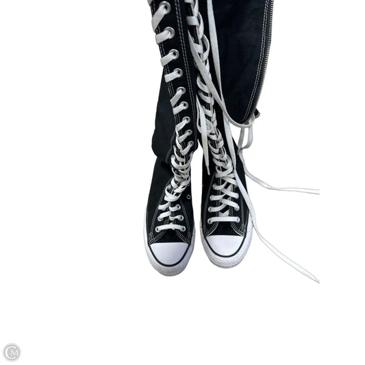 Boots Over-the-knee Flats By Converse In Black, Size: 8.5