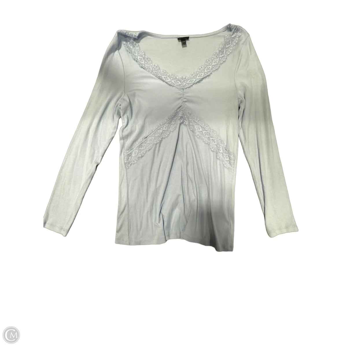 Top Long Sleeve Basic By Torrid In Blue, Size: 2x