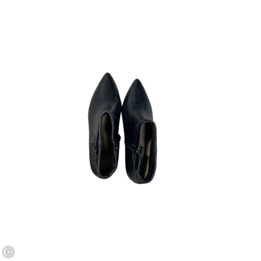 Boots Ankle Heels By Bella Vita In Black, Size: 7.5