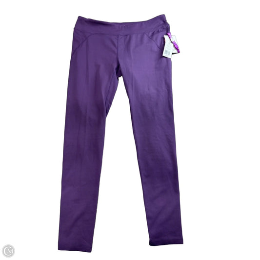 Athletic Leggings By Soybu In Purple, Size: Xl