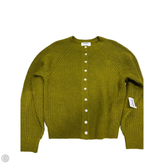 Sweater Cardigan By Old Navy In Green, Size: Xs