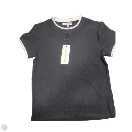 Top Short Sleeve Basic By Cmc In Black, Size: Xs