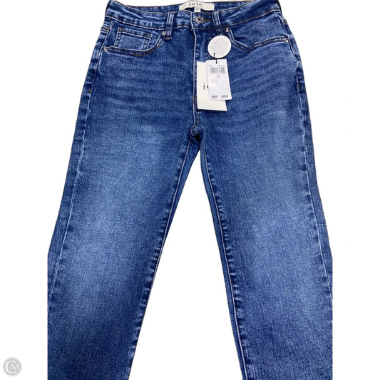 Jeans Straight By Joie In Blue Denim, Size: 2