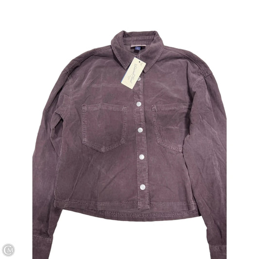 Top Long Sleeve By Universal Thread In Purple, Size: Xs